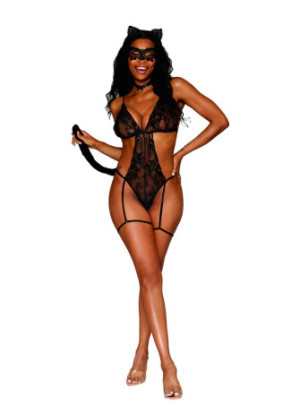 Costume chat 4 pièces - DG13298COS