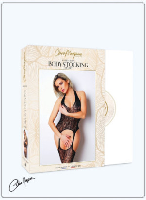 Bodystocking en dentelle ajourée noire - Le Numéro 16 - Collection Bodystocking - CM99016